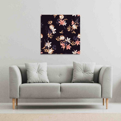 Andrew Lee Blossoming Flowers (Canvas Print) / 46 X 46 X 4Cm from B&Q