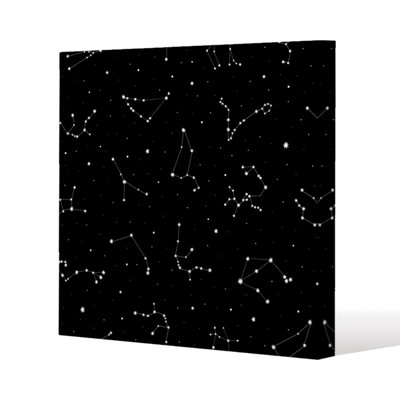 Andrew Lee Zodiacal Constellations (Canvas Print) / 114 X 114 X 4Cm from B&Q