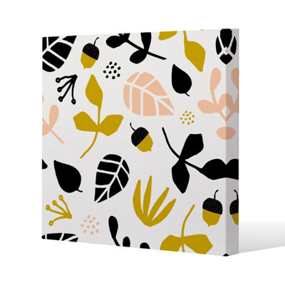 Andrew Lee LeavesAcorns And Branches (Canvas Print) / 61 X 61 X 4Cm from B&Q