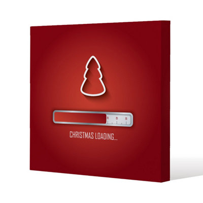Andrew Lee Christmas Loading (Canvas) / 46 X 46 X 4Cm from B&Q
