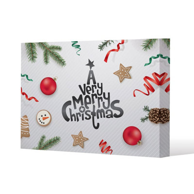 Andrew Lee Christmas Greeting Design (Canvas) / 101 X 77 X 4Cm from B&Q