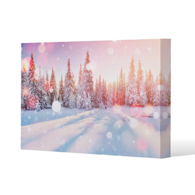 Andrew Lee Mysterious Landscape (Canvas) / 46 X 31 X 4Cm from B&Q