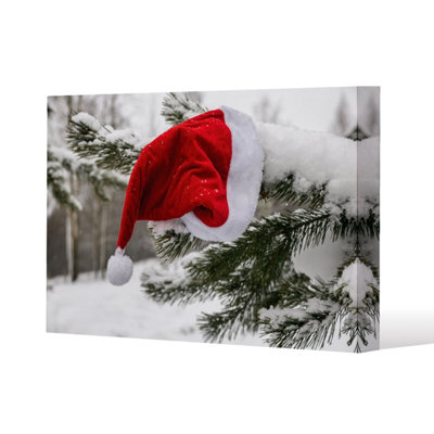 Andrew Lee Santa Claus Hat (Canvas) / 77 X 51 X 4Cm from B&Q