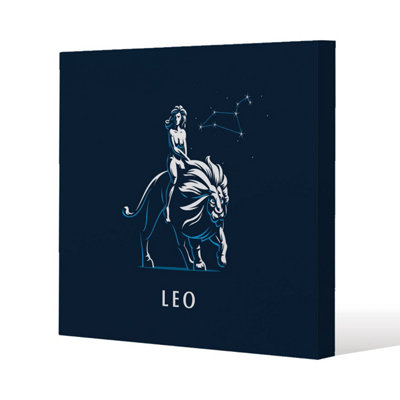 Andrew Lee Zodiac Leo (Canvas) / 114 X 114 X 4Cm from B&Q