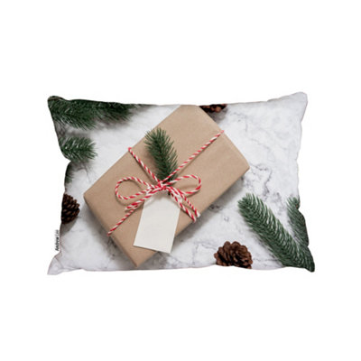 Andrew Lee Christmas Gift Box (Outdoor Cushion) / 30Cm X 45Cm from B&Q