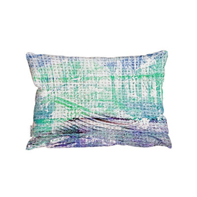 Andrew Lee Washed Up Blue (Outdoor Cushion) / 45Cm X 30Cm from B&Q