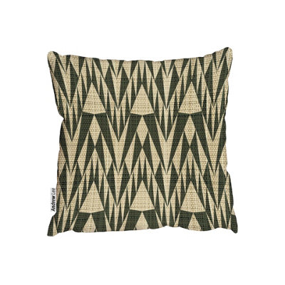 Andrew Lee Abstract Geometric Ornament (Outdoor Cushion) / 45Cm X 45Cm from B&Q