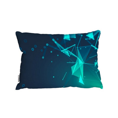 Andrew Lee Polygonal Space (Outdoor Cushion) / 45Cm X 30Cm from B&Q