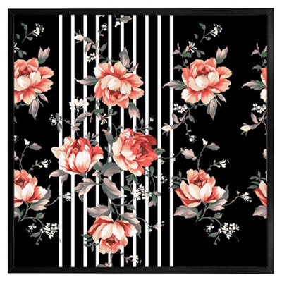 Andrew Lee Flowers (Picutre Frame) / 12X12" / White from B&Q