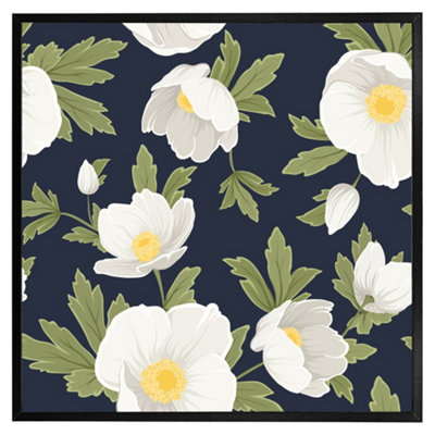 Andrew Lee Winter Rose (Picutre Frame) / 20X20" / Brown from B&Q