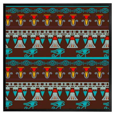 Andrew Lee Ethnic Silhouettes (Picutre Frame) / 16X16" / Oak from B&Q