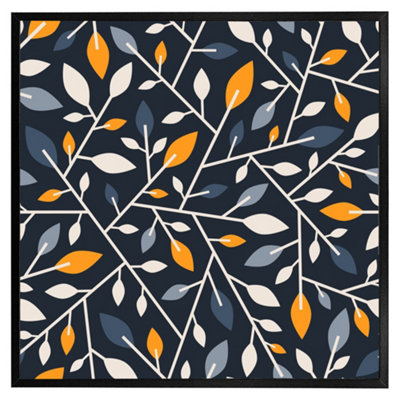 Andrew Lee Geometric Abstract (Picutre Frame) / 24X24" / Oak from B&Q