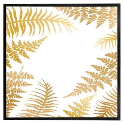 Andrew Lee Fern (Picutre Frame) / 20X20" / Oak Gold