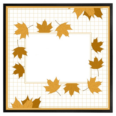 Andrew Lee Golden Autumn (Picutre Frame) / 12X12" / Oak from B&Q