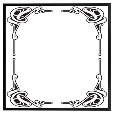 Andrew Lee Decorative Border (Picutre Frame) / 30X30" / Oak from B&Q