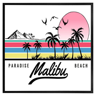 Andrew Lee Malibu (Picutre Frame) / 20X20" / White from B&Q