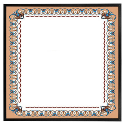 Andrew Lee Egypt Border (Picutre Frame) / 16X16" / Oak from B&Q