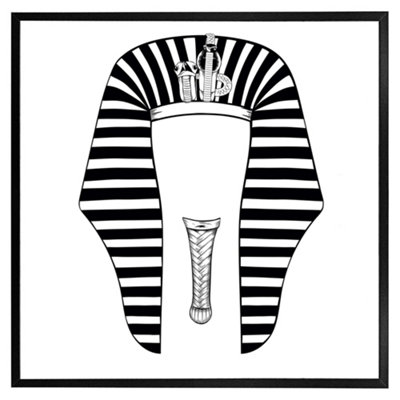 Andrew Lee Tutankhamun (Picutre Frame) / 24X24" / White from B&Q