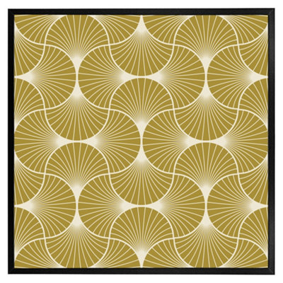Andrew Lee Geometric Shells (Picutre Frame) / 20X20" / Brown from B&Q