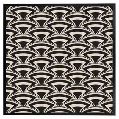 Andrew Lee Geometric Arches (Picutre Frame) / 16X16" / Brown from B&Q