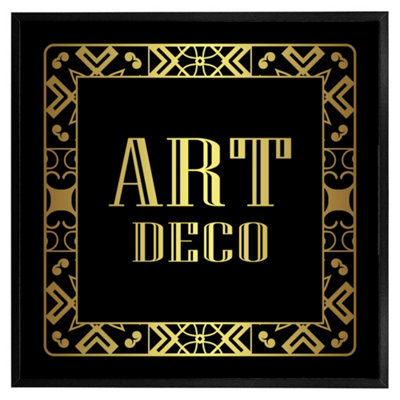 Andrew Lee Art Deco (Picutre Frame) / 12X12" / Oak