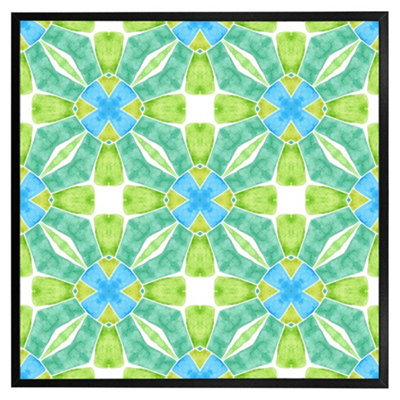 Andrew Lee Green Optimal Boho Chic (Picutre Frame) / 20X20" / Oak from B&Q