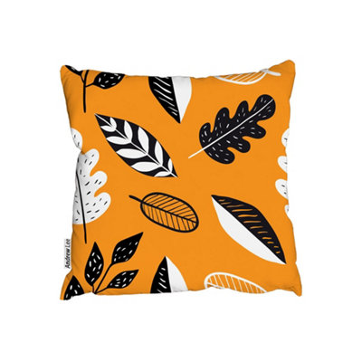 Andrew Lee Doodle Leaves (Cushion) / 45Cm X 45Cm from B&Q