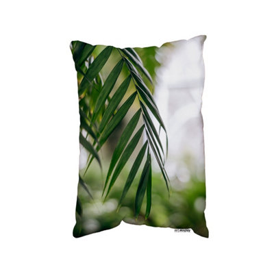 Andrew Lee Closeup Of Green Palm Leaf (Cushion) / 30Cm X 45Cm from B&Q