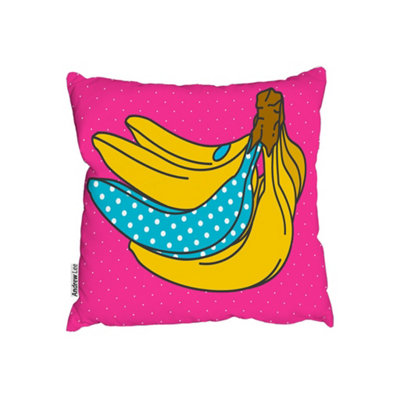 Andrew Lee Pop Art Banana (Cushion) / 45Cm X 45Cm from B&Q