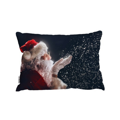 Andrew Lee Merry Christmas And Happy Holidays (Cushion) / 30Cm X 45Cm from B&Q