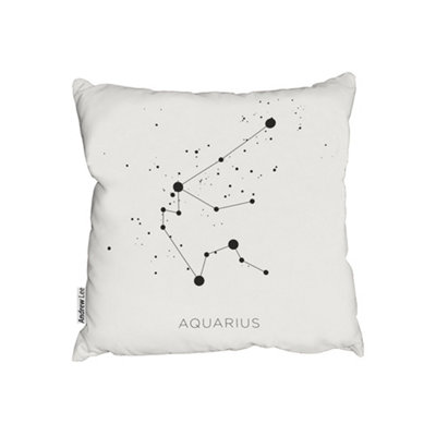 Andrew Lee Star Constellation Zodiac Aquarius (Cushion) / 45Cm X 45Cm from B&Q
