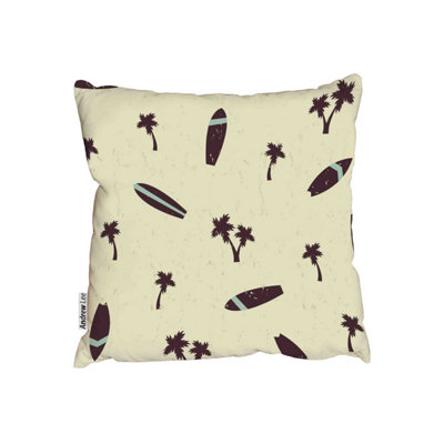Andrew Lee CushionsSurf And Palm (Cushion) / 60Cm X 60Cm from B&Q