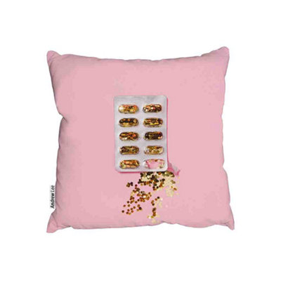 Andrew Lee Glitter  Cushion / 60Cm X 60Cm from B&Q