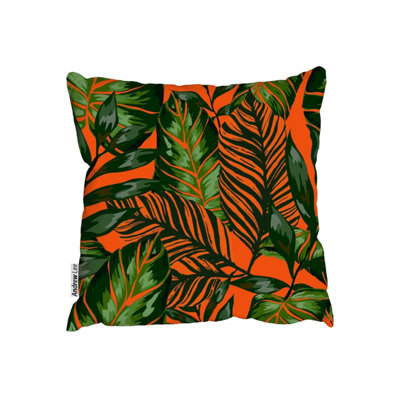 Andrew Lee CushionsPalmsMonsteraPassion Fruit (Cushion) / 60Cm X 60Cm from B&Q