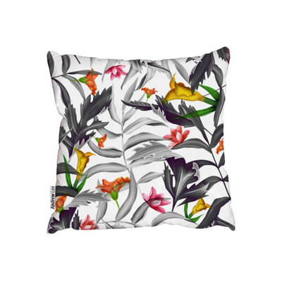 Andrew Lee CushionsTropical FlowerPlant (Cushion) / 45Cm X 45Cm from B&Q