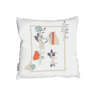Andrew Lee CushionsLife & Flowers (Cushion) / 45Cm X 45Cm from B&Q