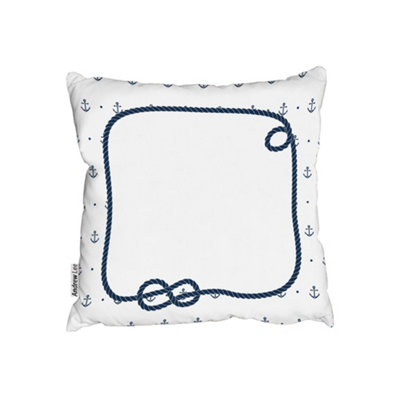 Andrew Lee CushionsRope Doodle (Cushion) / 45Cm X 45Cm from B&Q
