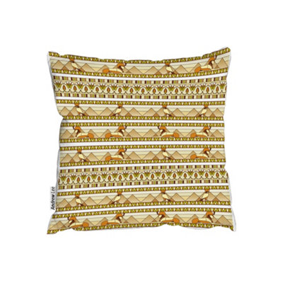 Andrew Lee CushionsOrnament Of Ancient Egypt To The Frescoes (Cushion) / 60Cm X 60Cm from B&Q