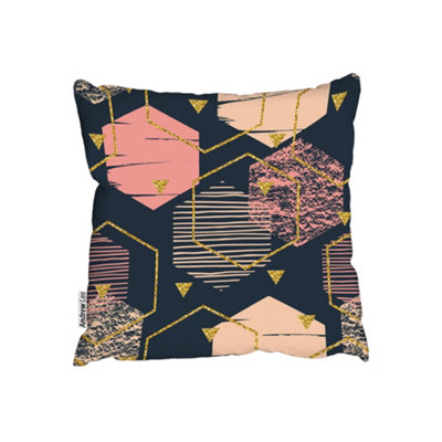 Andrew Lee CushionsHexagons (Cushion) / 45Cm X 45Cm from B&Q