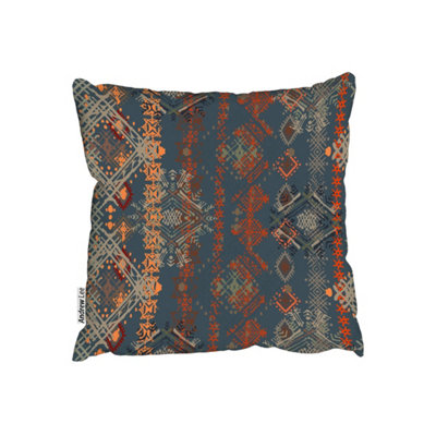 Andrew Lee CushionsEthnic Boho Distressed Pattern (Cushion) / 60Cm X 60Cm from B&Q