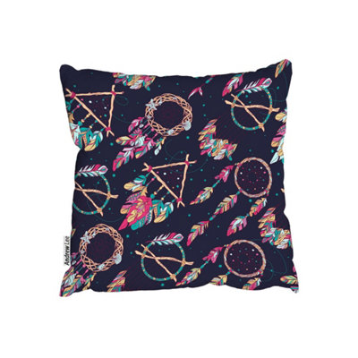 Andrew Lee CushionsPattern With Different Dream Catcher Amulet (Cushion) / 60Cm X 60Cm from B&Q