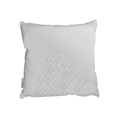 Andrew Lee CushionsLine Geometric (Cushion) / 45Cm X 45Cm from B&Q