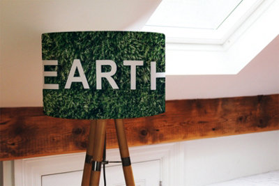 Andrew Lee Wellness Earth (Ceiling & Lamp Shade) / 45Cm X 26Cm / Ceiling Shade from B&Q