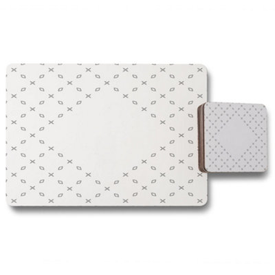 Andrew Lee Crosses & Diamonds (Placemat & Coaster Set) / Default Title from B&Q