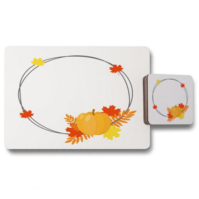 Andrew Lee Pumpkin (Placemat & Coaster Set) / Default Title from B&Q