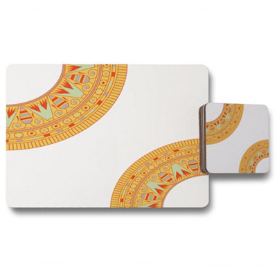 Andrew Lee Egyptian Hieroglyphs (Placemat & Coaster Set) / Default Title from B&Q