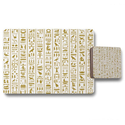 Andrew Lee Acient Egyptian Heiroglyphs (Placemat & Coaster Set) / Default Title from B&Q