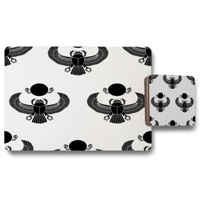 Andrew Lee Scarab Silhouette (Placemat & Coaster Set) / Default Title from B&Q