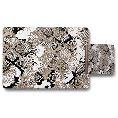 B&Q -  Grunge Pattern (Placemat & Coaster Set) / Default Title