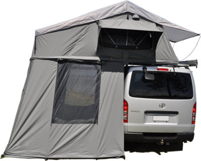 Ventura Roof Tents Extended Ventura Deluxe 1.4 Roof Top Tent + Annex from B&Q